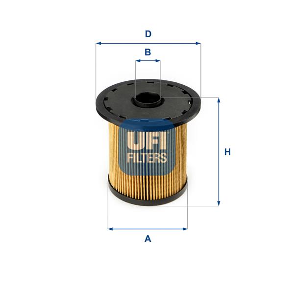 filtru combustibil - UFI