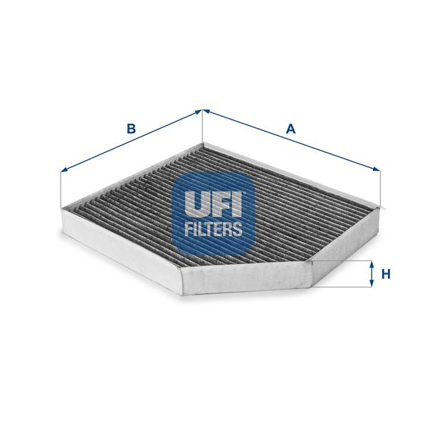Filtru, aer habitaclu - UFI