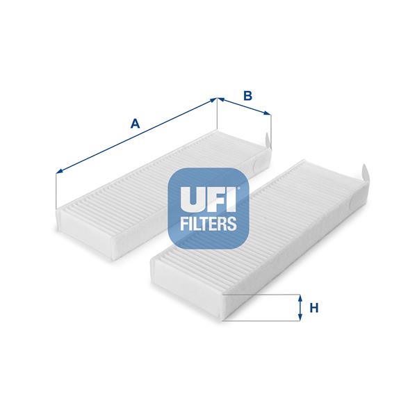 Filtru, aer habitaclu - UFI