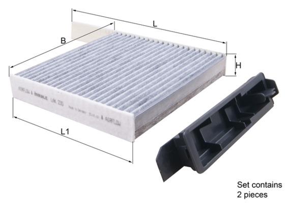 Filtru, aer habitaclu - KNECHT