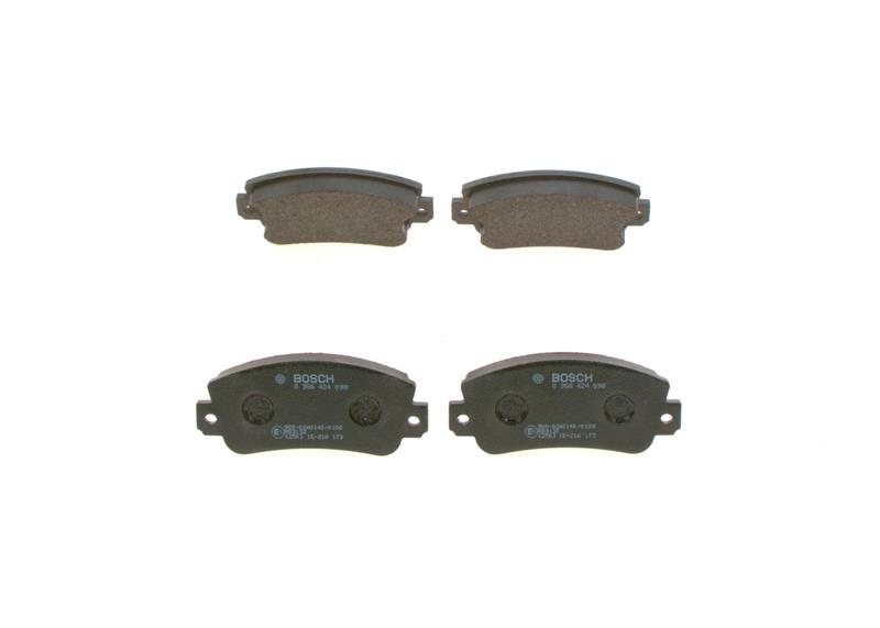 set placute frana,frana disc - BOSCH