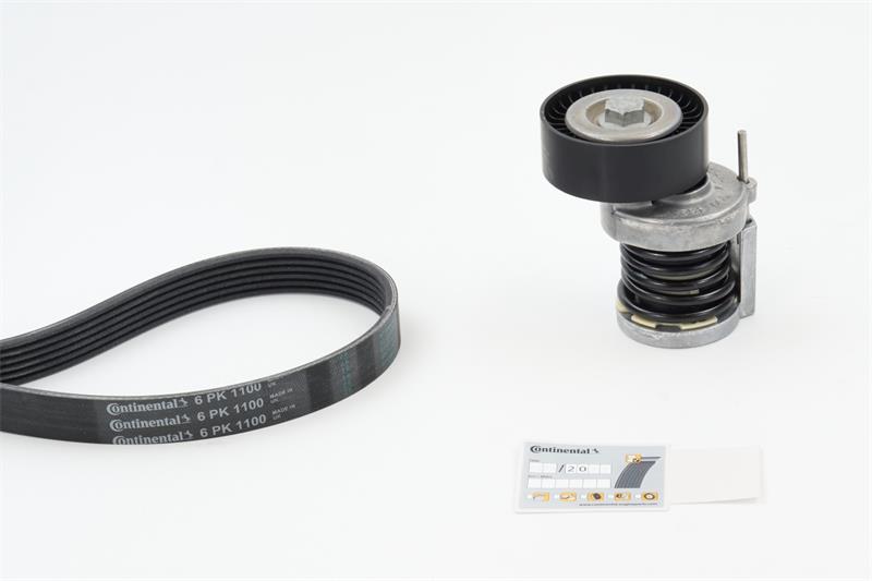 Set curea transmisie cu caneluri - CONTITECH