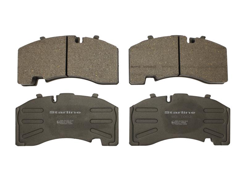 set placute frana,frana disc - STARLINE