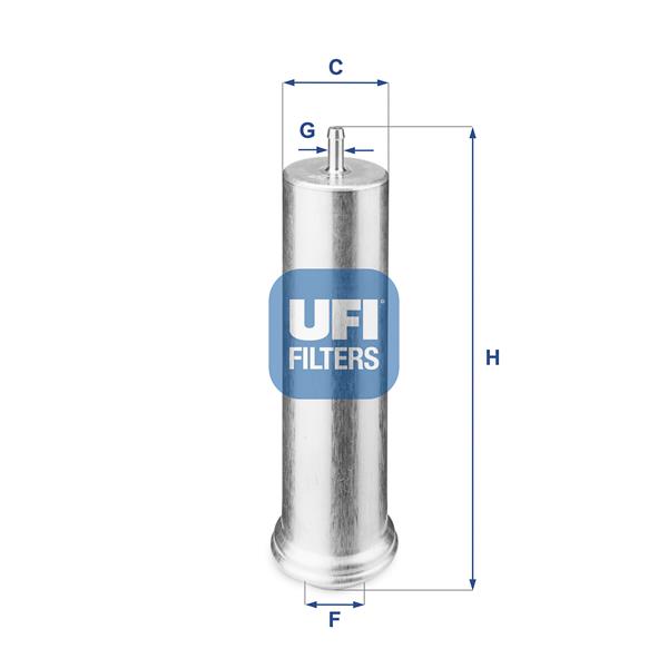 filtru combustibil - UFI