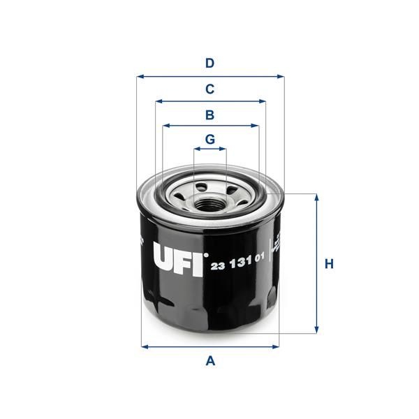 Filtru ulei - UFI