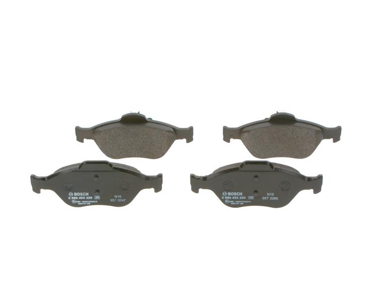 set placute frana,frana disc - BOSCH