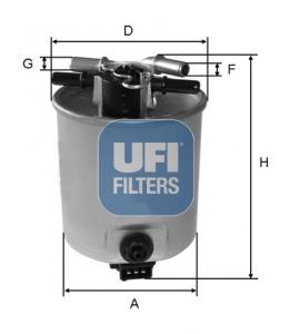 filtru combustibil - UFI