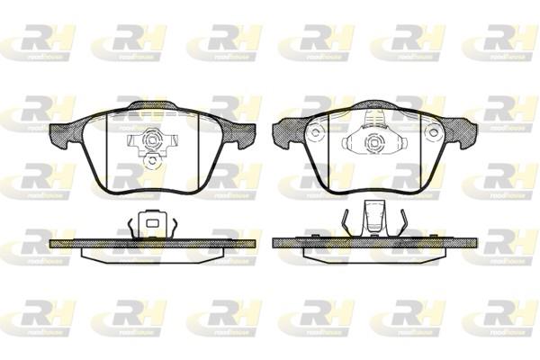 set placute frana,frana disc - ROADHOUSE