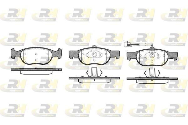 set placute frana,frana disc - ROADHOUSE