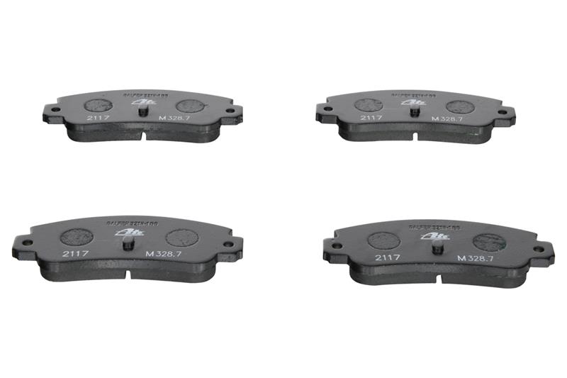 set placute frana,frana disc - ATE