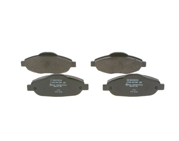 set placute frana,frana disc - BOSCH