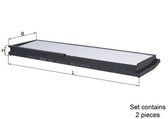 Filtru, aer habitaclu - KNECHT
