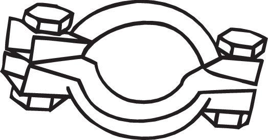 Colier, sistem de esapament - BOSAL
