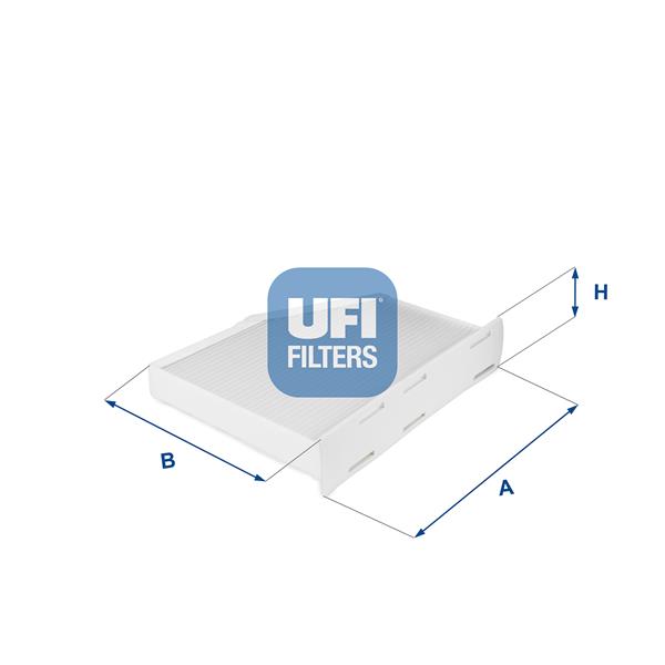 Filtru, aer habitaclu - UFI