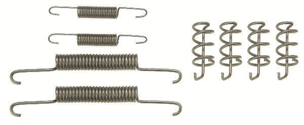 set accesorii, saboti frana parcare - TRW