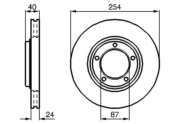 Disc frana - BOSCH