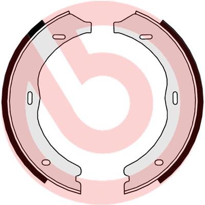 Set saboti frana, frana de mana - BREMBO