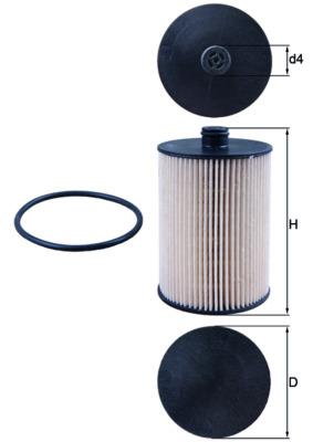 filtru combustibil - KNECHT