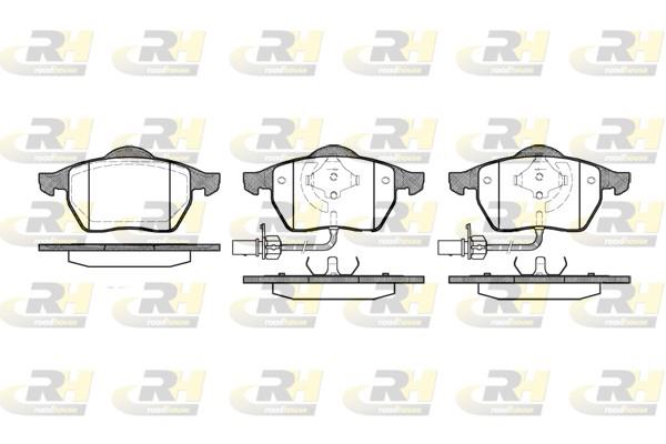 set placute frana,frana disc - ROADHOUSE