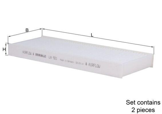 Filtru, aer habitaclu - KNECHT