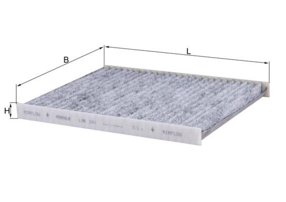 Filtru, aer habitaclu - KNECHT