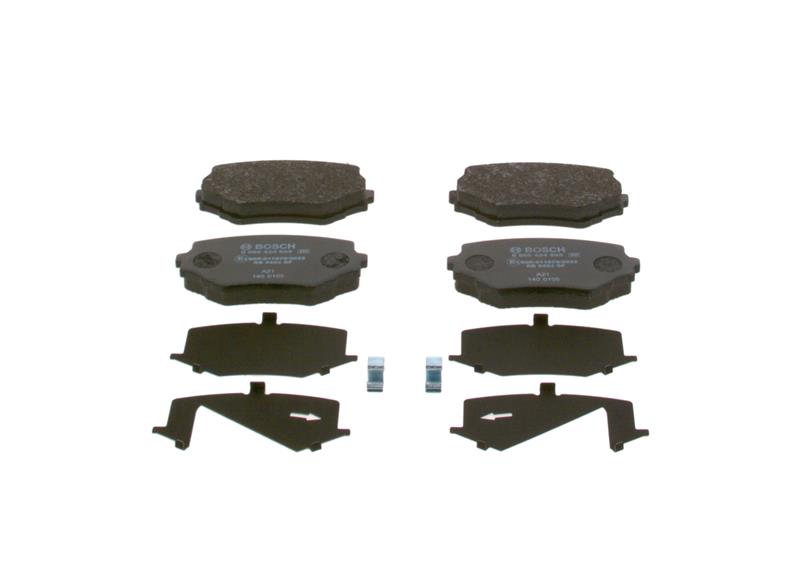 set placute frana,frana disc - BOSCH