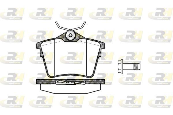 set placute frana,frana disc - ROADHOUSE