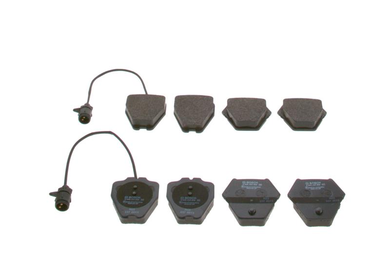 set placute frana,frana disc - BOSCH