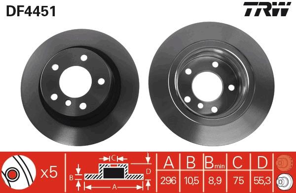 Disc frana - TRW