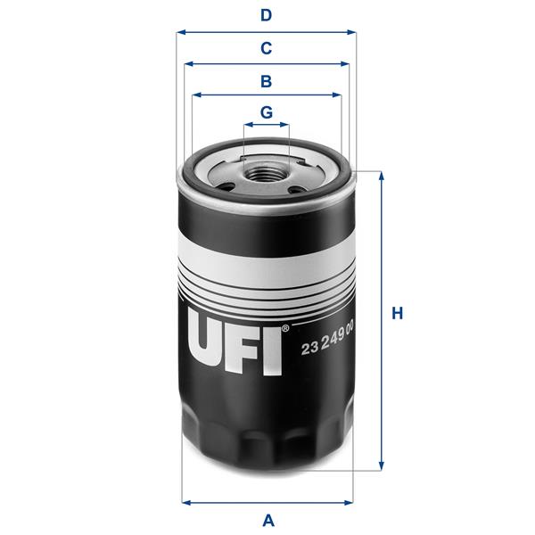 Filtru ulei - UFI