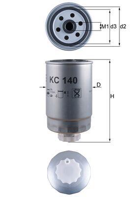 filtru combustibil - KNECHT