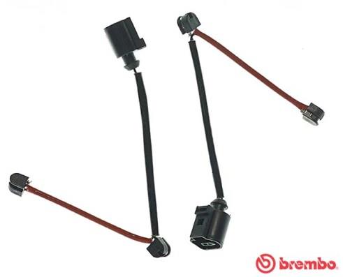senzor de avertizare,uzura placute de frana - BREMBO