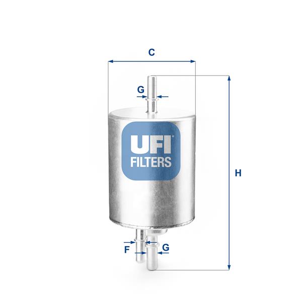 filtru combustibil - UFI