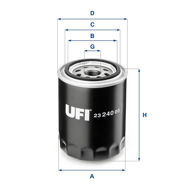 Filtru ulei - UFI