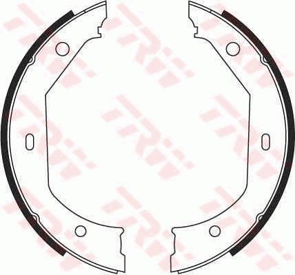Set saboti frana, frana de mana - TRW