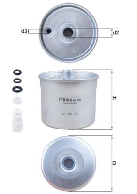filtru combustibil - KNECHT