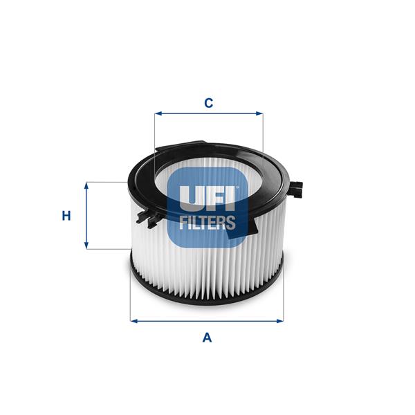 Filtru, aer habitaclu - UFI