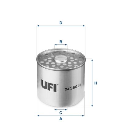 filtru combustibil - UFI