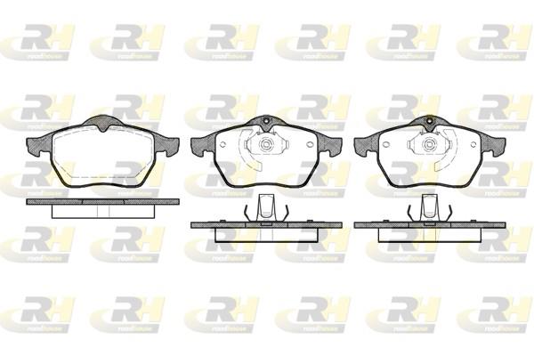 set placute frana,frana disc - ROADHOUSE