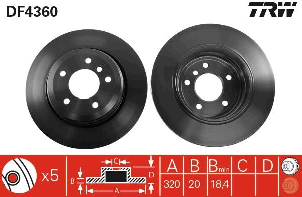 Disc frana - TRW