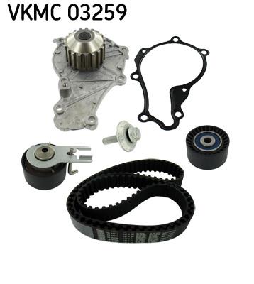 Set pompa apa + curea dintata - SKF