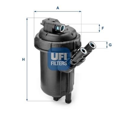 filtru combustibil - UFI