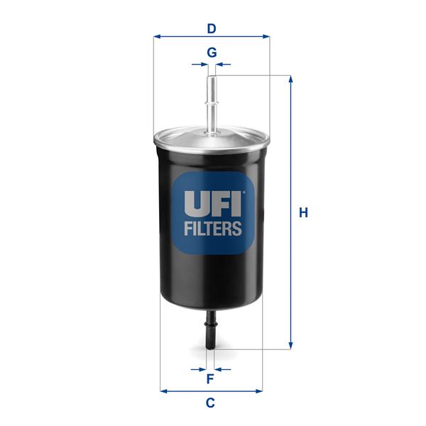 filtru combustibil - UFI