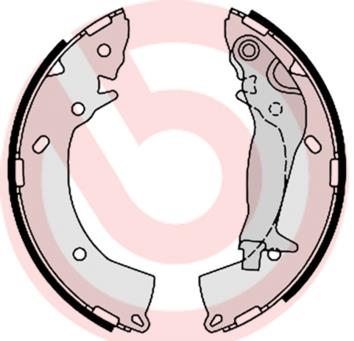 Set saboti frana - BREMBO