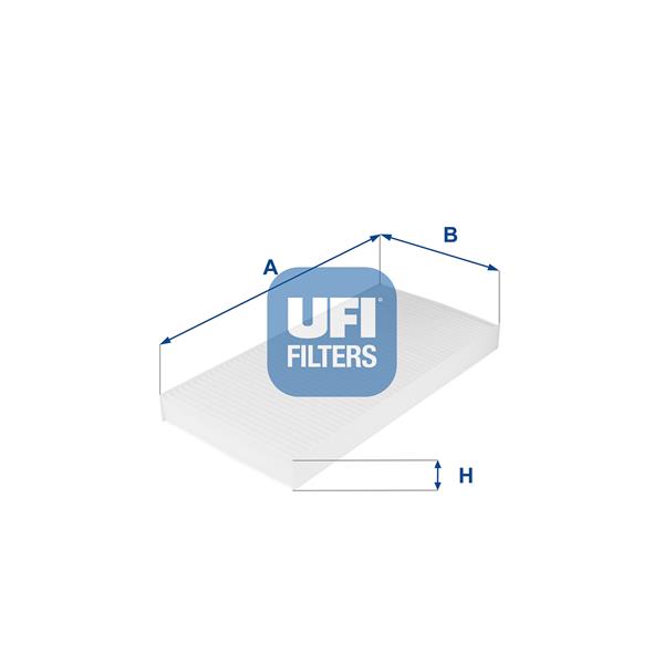 Filtru, aer habitaclu - UFI