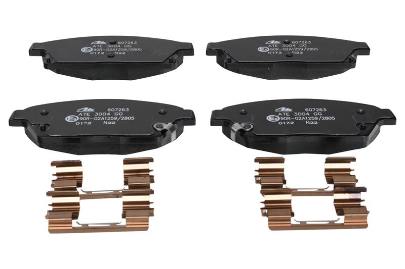 set placute frana,frana disc - ATE