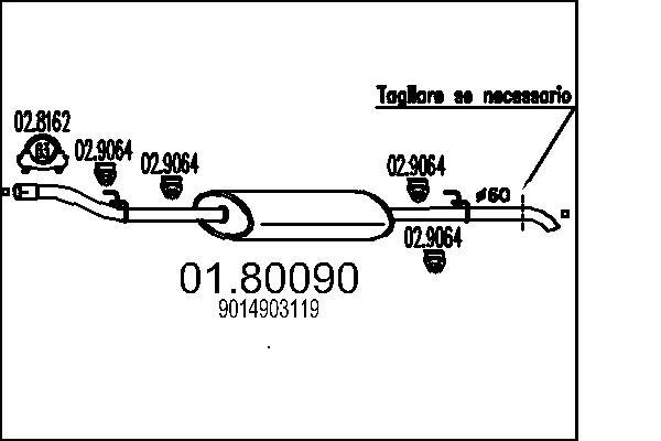Toba esapamet intermediara - MTS