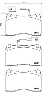 Set curea trapezoidale cu nervuri - CONTINENTAL CTAM