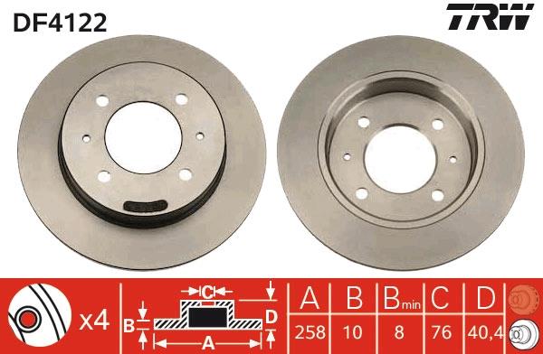 Disc frana - TRW