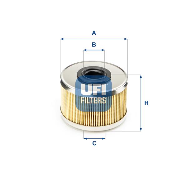 filtru combustibil - UFI